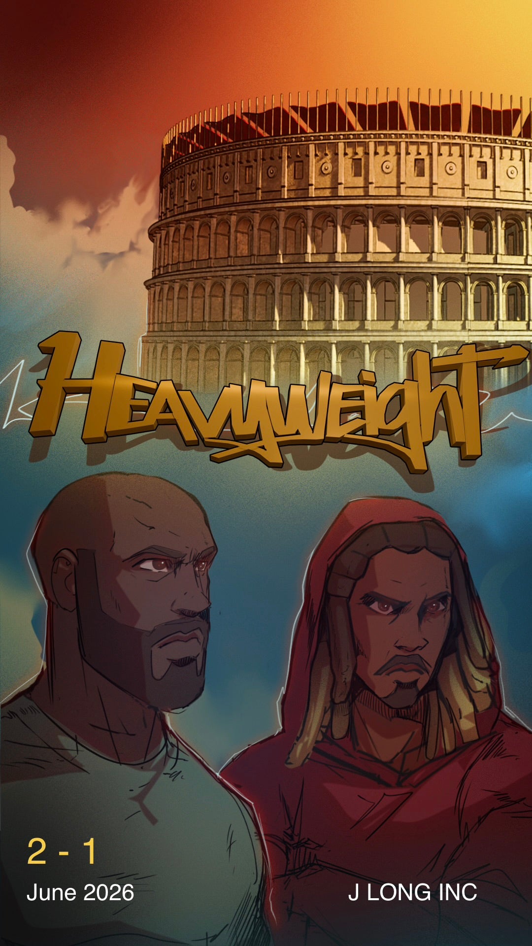 Heavyweight comic book 2-1